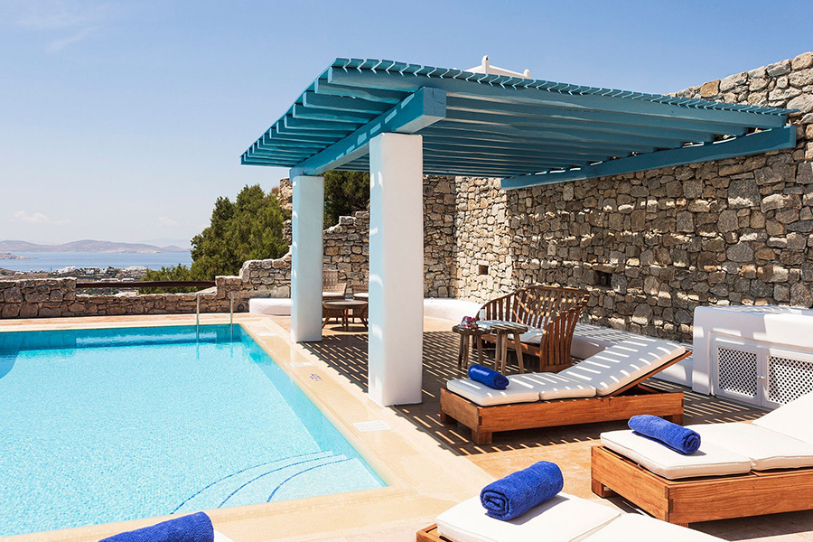 the king of villas rental mykonos