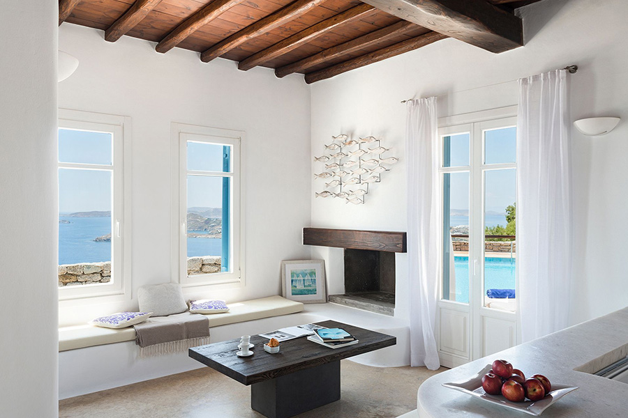 the king of villas rental mykonos