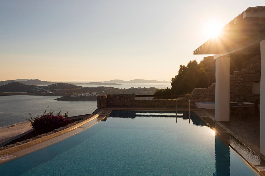 the king of villas rental mykonos
