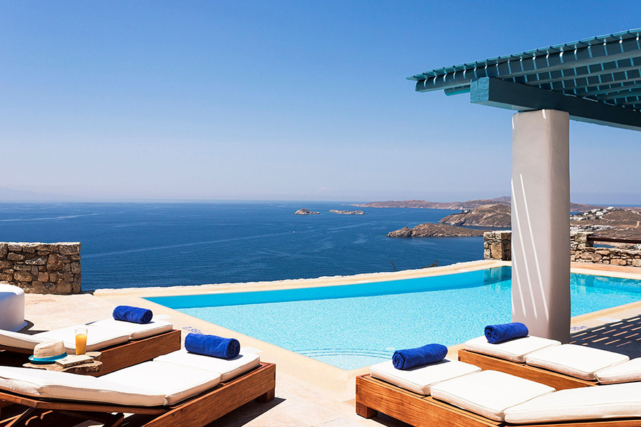 the king of villas rental mykonos
