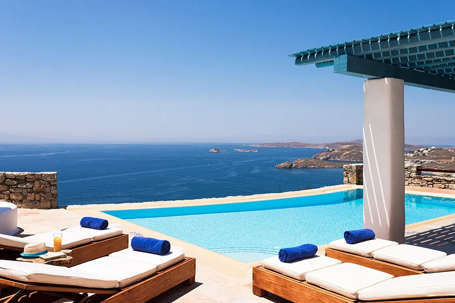 the king of villas rental mykonos