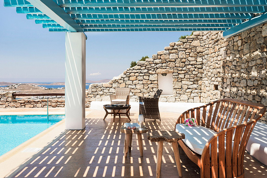 the king of villas rental mykonos