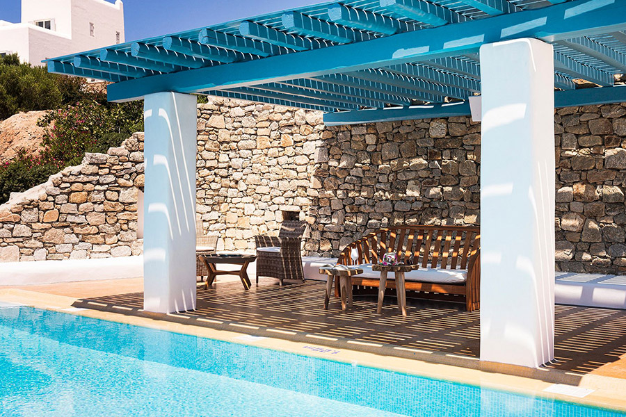 the king of villas rental mykonos