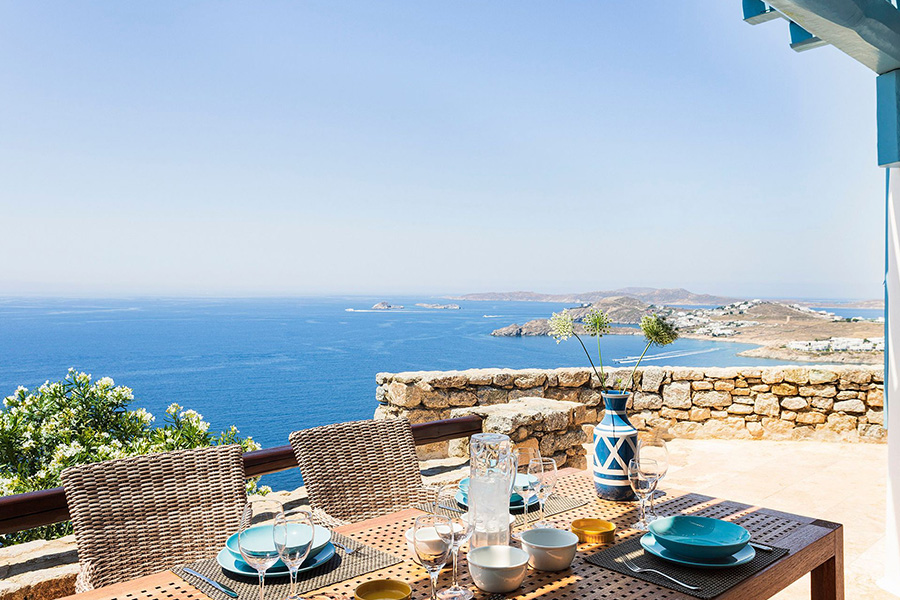 the king of villas rental mykonos