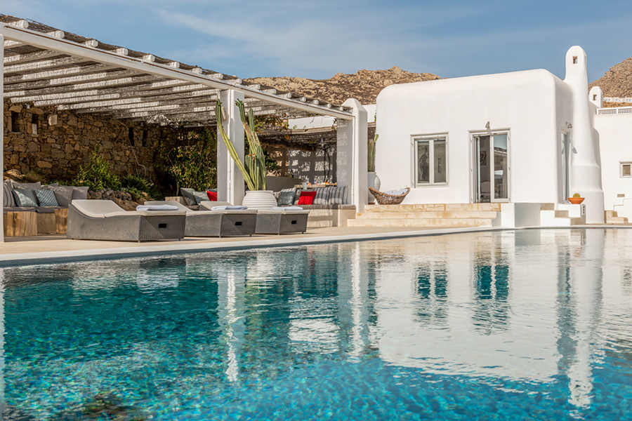 the king of villas rental mykonos
