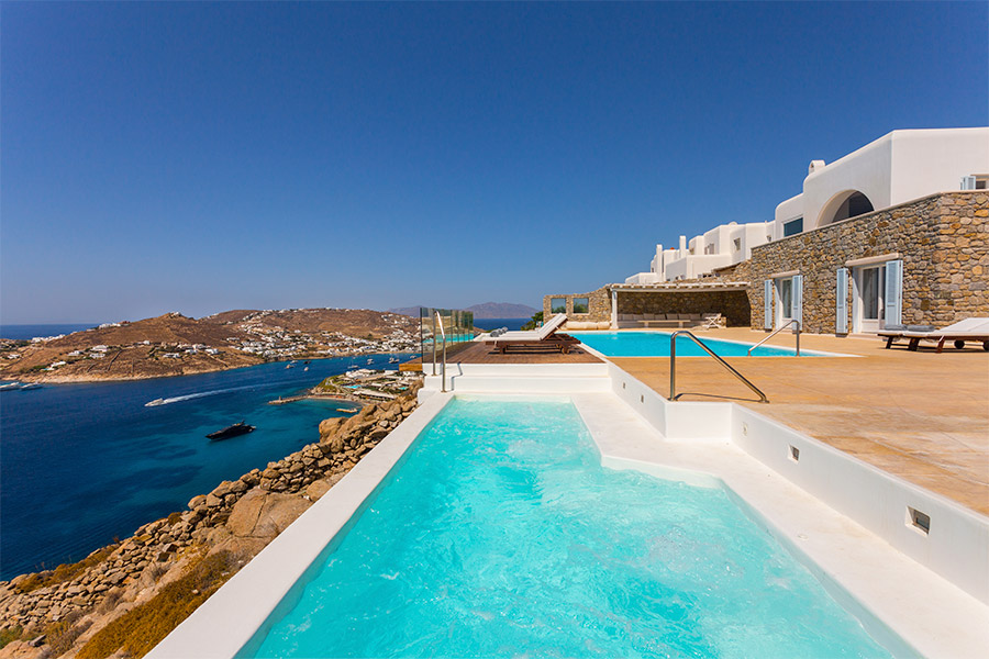 the king of villas rental mykonos