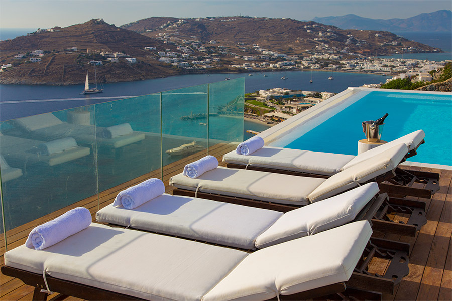 the king of villas rental mykonos