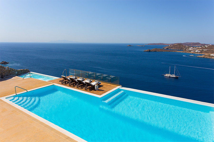 the king of villas rental mykonos