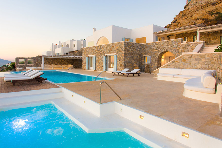 the king of villas rental mykonos luxury