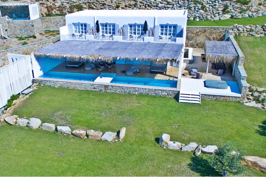 the king of villas rental mykonos