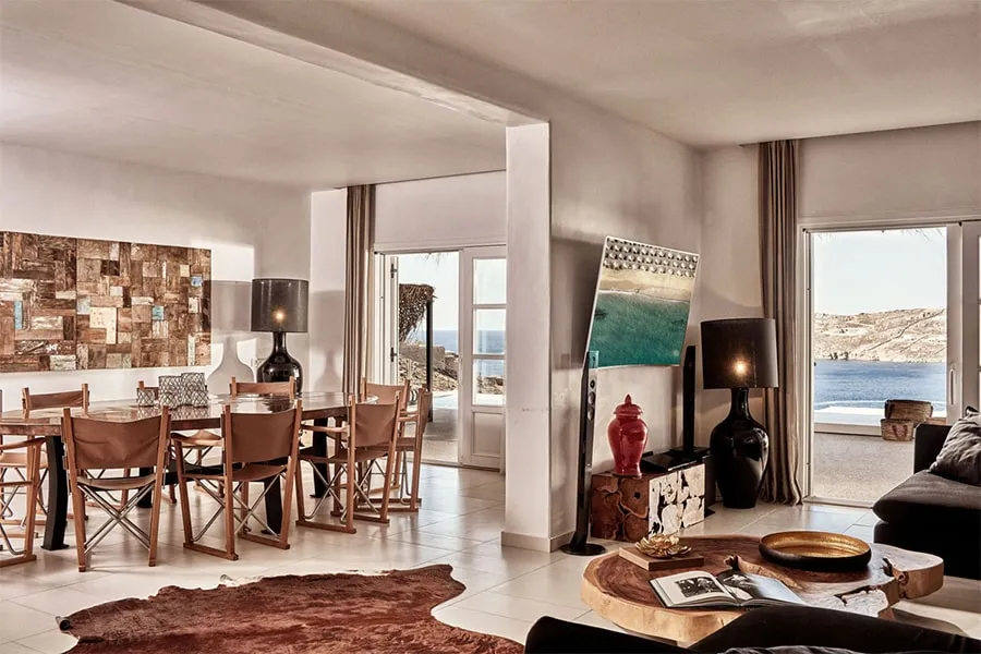 the king of villas rental mykonos