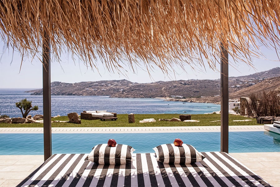 the king of villas rental mykonos
