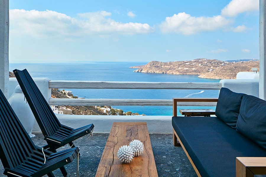 the king of villas rental mykonos