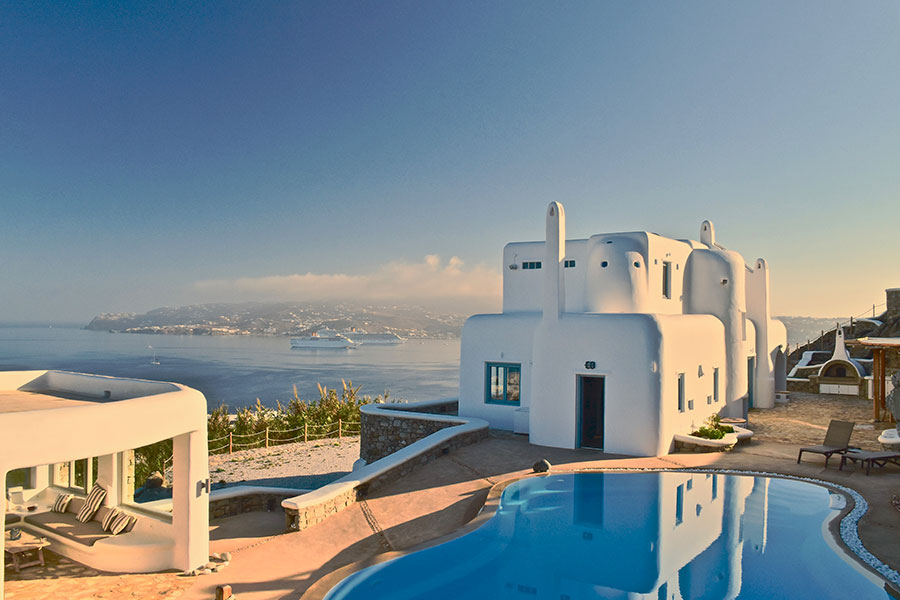 the king of villas rental mykonos