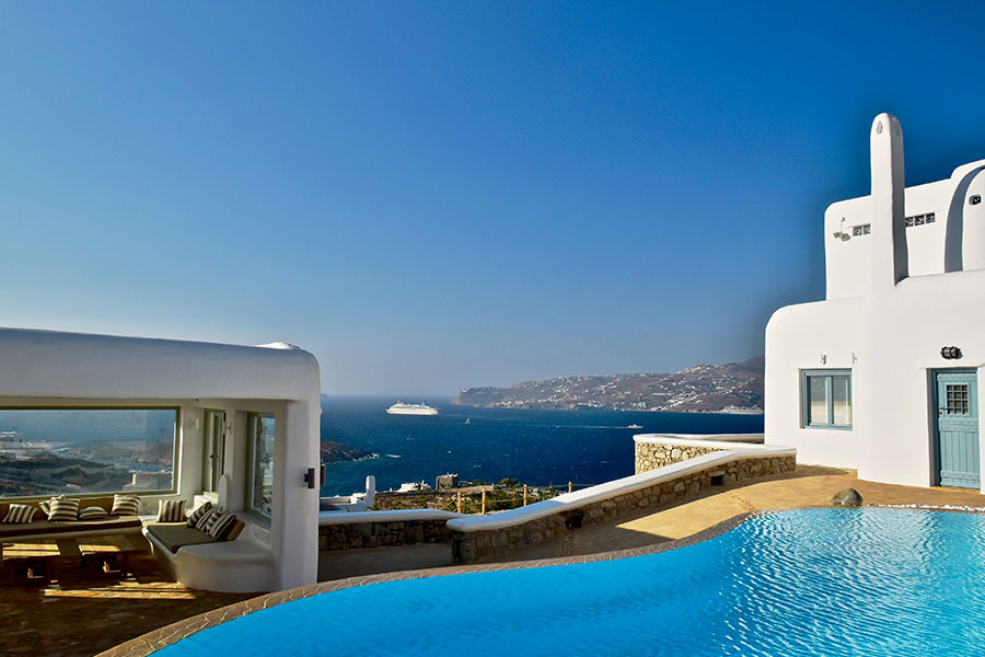the king of villas rental mykonos