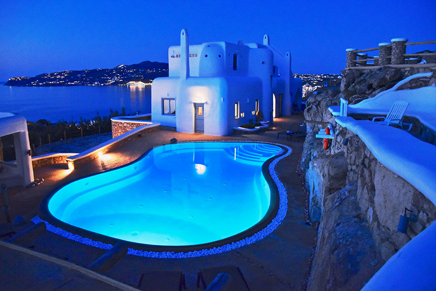 the king of villas rental mykonos