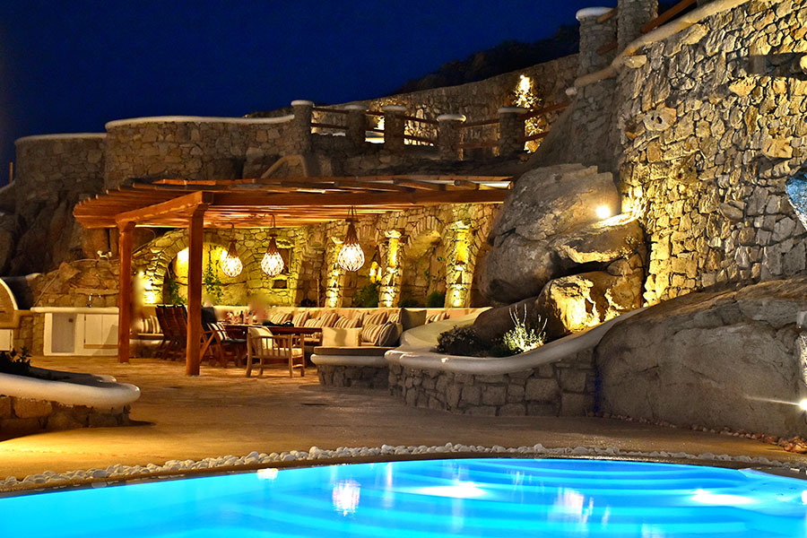 the king of villas rental mykonos