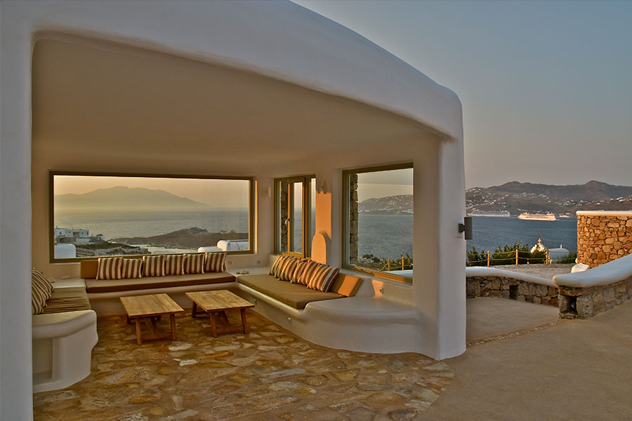the king of villas rental mykonos
