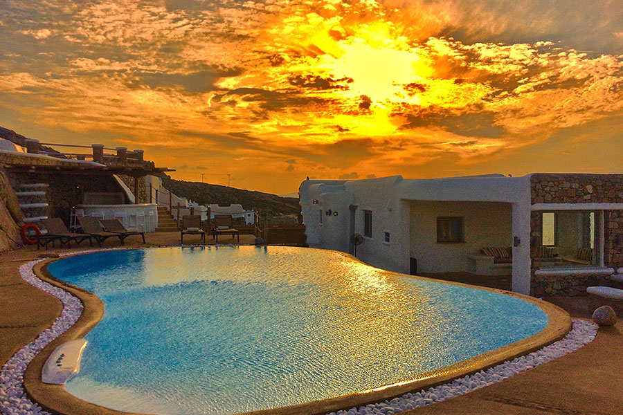 the king of villas rental mykonos