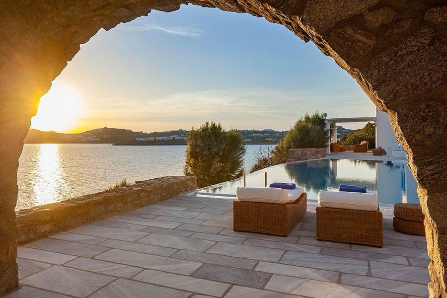 the king of villas rental mykonos
