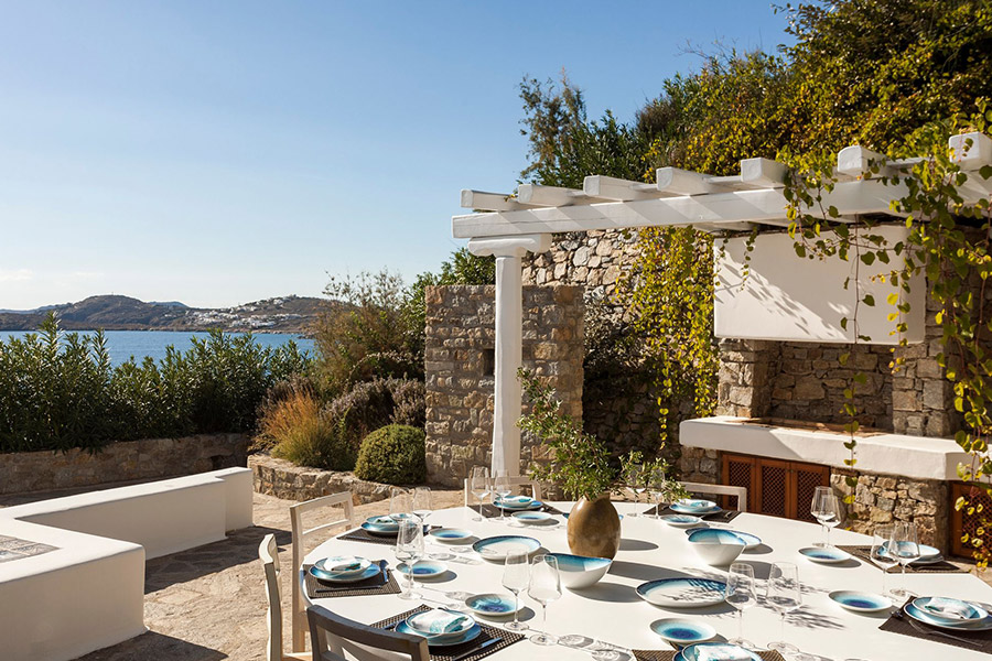 the king of villas rental mykonos