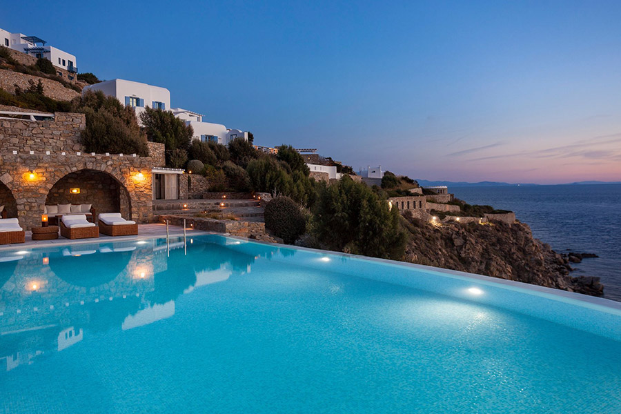 the king of villas rental mykonos