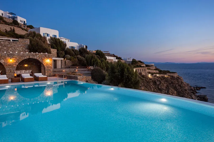 the king of villas rental mykonos