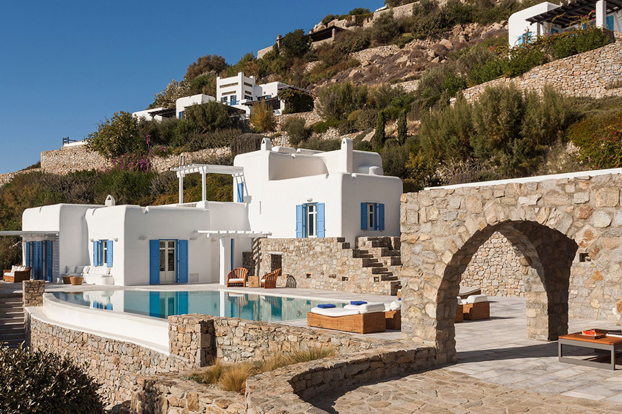 the king of villas rental mykonos