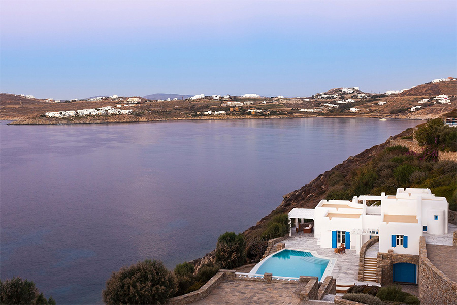 the king of villas rental mykonos