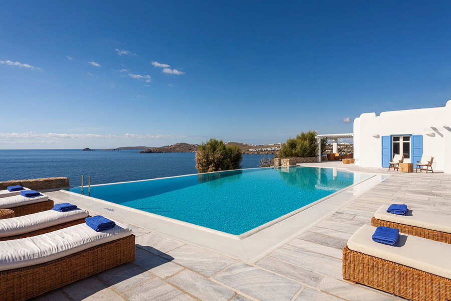 the king of villas rental mykonos