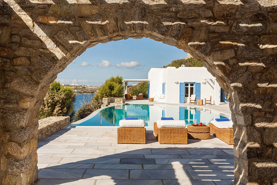 the king of villas rental mykonos
