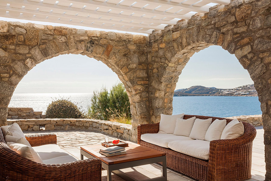 the king of villas rental mykonos