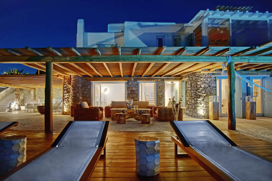 the king of villas rental mykonos