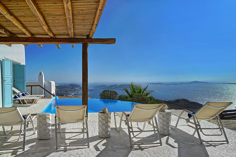 the king of villas rental mykonos