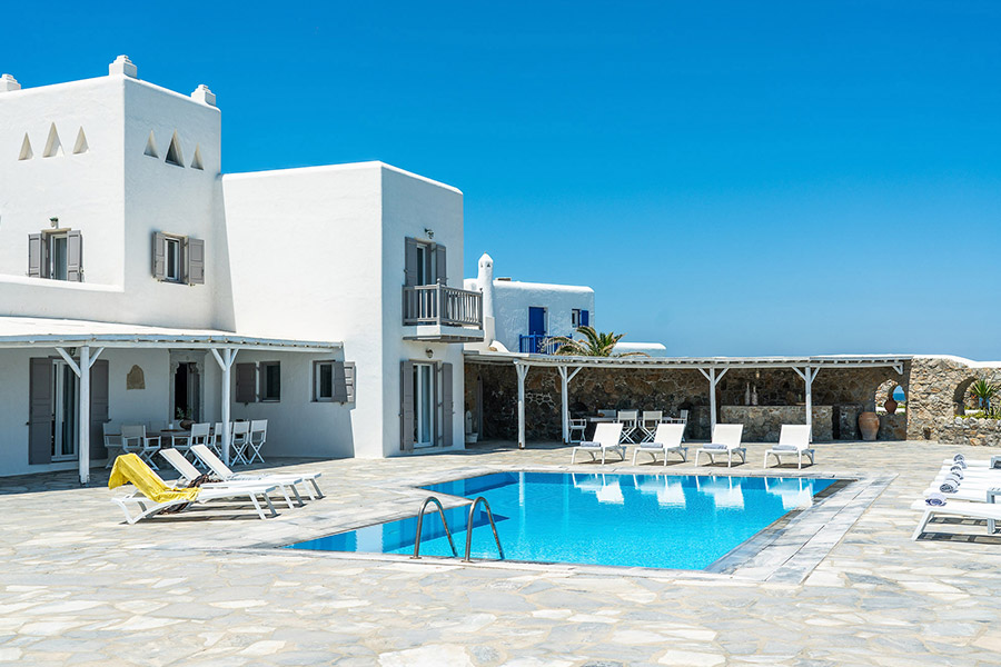 the king of villas rental mykonos