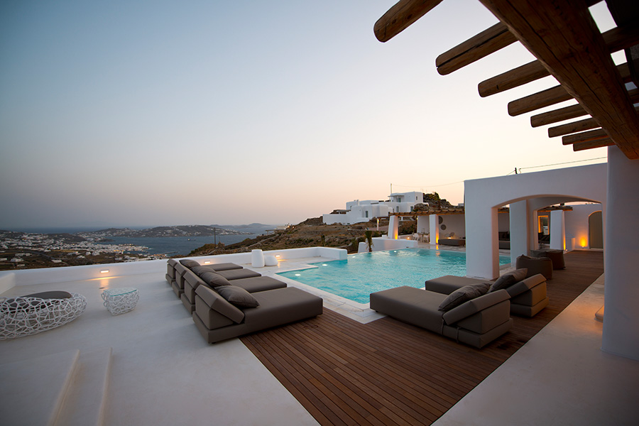 the king of villas rental mykonos