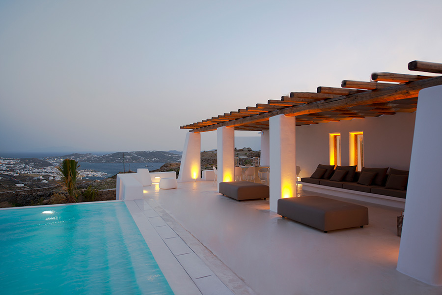 the king of villas rental mykonos