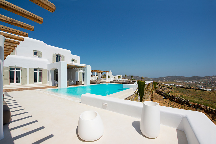 the king of villas rental mykonos