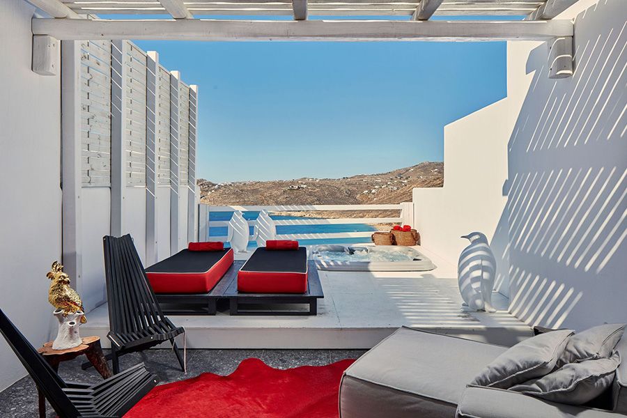 Avaton Mystique Junior Suite with Outdoor Jacuzzi