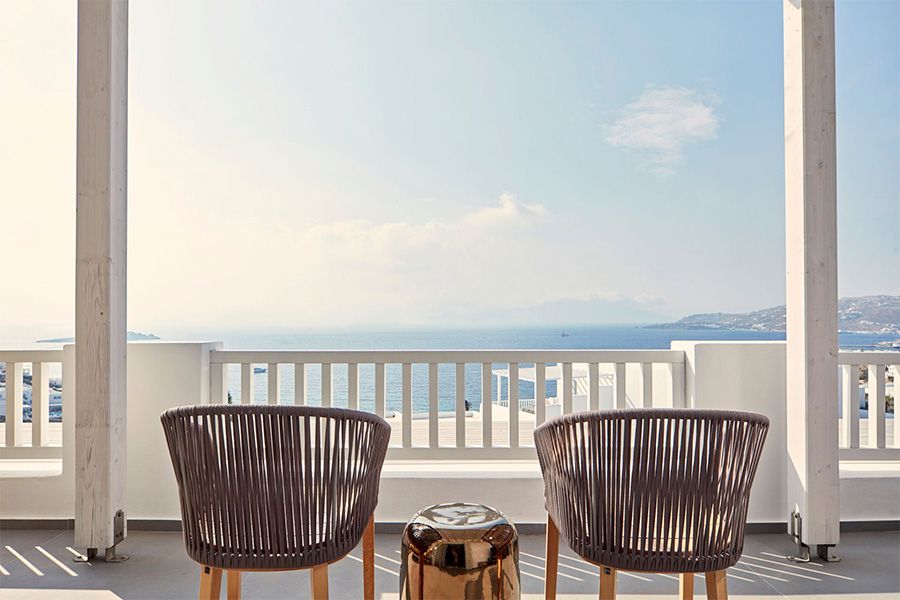 Delos Premium Junior Suite Sea View with Private Pool & Outdoor Jacuzzi