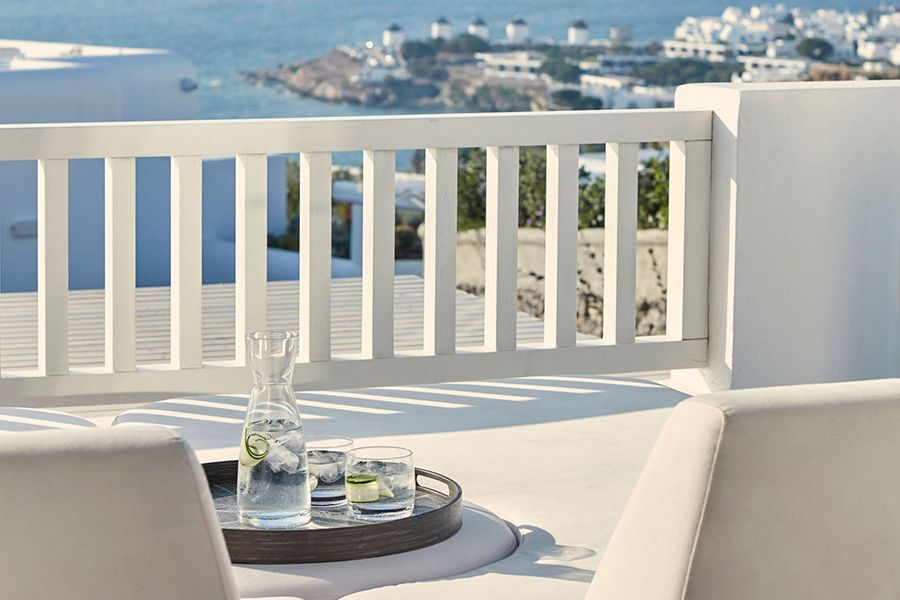 Delos Premium Junior Suite Sea View with Private Pool & Outdoor Jacuzzi