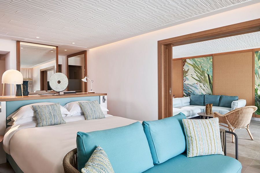 Mediterranean Suite with Two Private Infinity Pools & Sea View