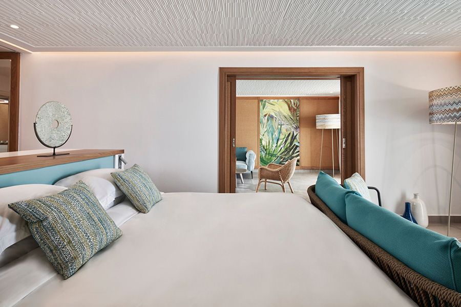 Mediterranean Suite with Two Private Infinity Pools & Sea View