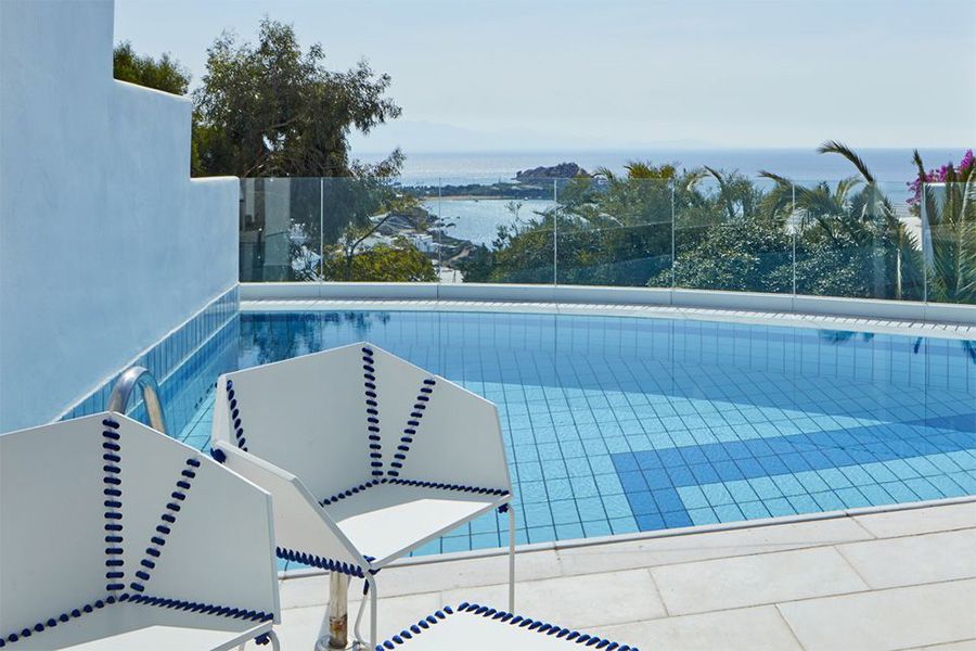 Thalassa Suite With Private Pool & Sea View